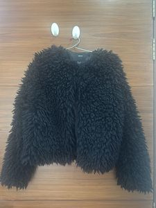 Fuzzy Black Jacket