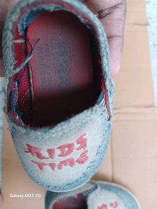Kids Time Denim Slip-on Shoes
