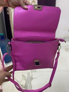 Pink Crossbody Bag