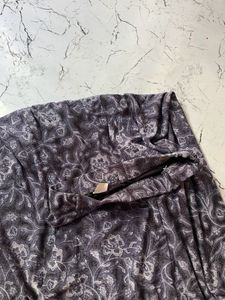 Floral Print Maxi Skirt