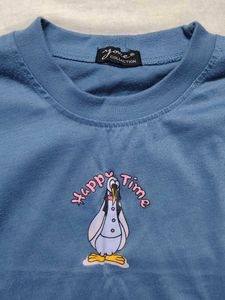 ❗ CLEARANCE ❗ Blue &#39;Happy Time&#39; Graphic Tee