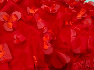 Beautiful Red Party Wear Crop Top