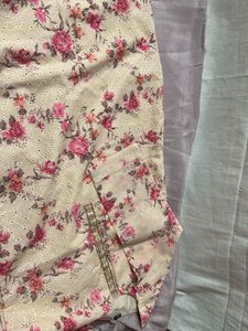 Floral Embroidered Kurta