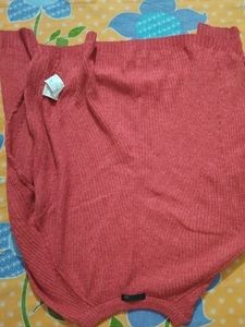 Oversized Red Sweater