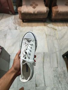 White Converse Sneakers