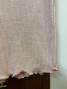 Pink coquette bow top