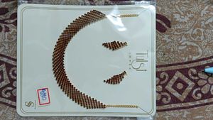 Maroon Colour Necklace &amp; Earring Set