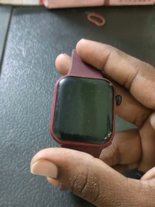 Burgundy Digital Smart Watch