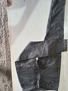Gray Wash Denim Jeans