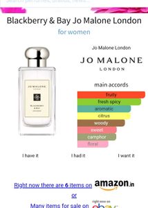 Jo Malone London Blackberry &amp; Bay