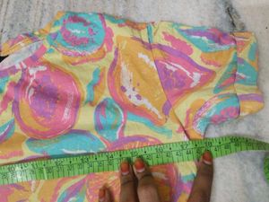 Multi Color Crop Top