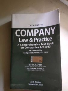 Taxmann's Company Law & Practice