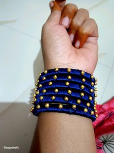 Blue 💙 Thread Bangles