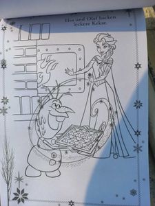 Frozen Children Colouring Book