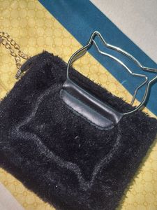 Fuzzy Cat Handbag