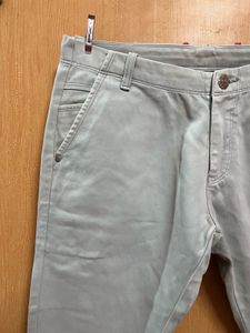 Grey Silver Denin Jeans For Men