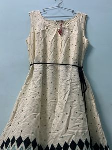 Off White Tunic Dress