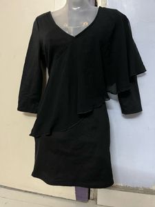 Pintrest Woolen Winter Wear One Piece Dress