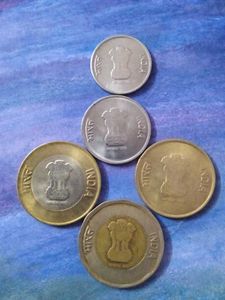 75th Independence Day ₹1 ₹2 ₹5 ₹10 ₹20