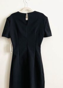 Zara Black Zip Up Dress Size - Xs