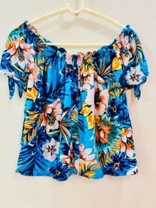 Floral Off-Shoulder Top