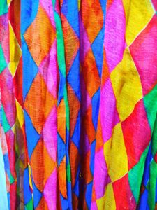 Vibrant Multicolour Chiffon Dupatta