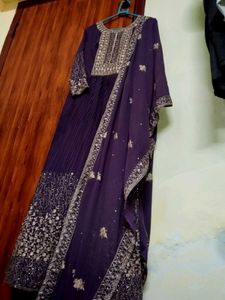 New Anarkali With Dupatta