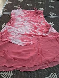 Pure Floral  Dress In Imported  Fabric