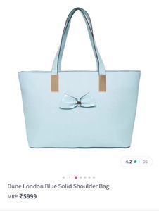 Dune London Tote Bag