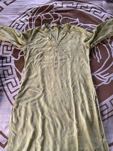 Lime Greem Daily Wear Kurta