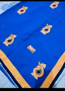 Super Combo Of 3 New Saree With Blouse Piece
