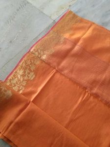 A Pattu Saree With Beautiful Border 😍😍