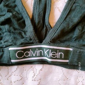 Calvin Klein Green Bra