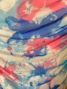 Tie-Dye Bodycon Mini party wear dress