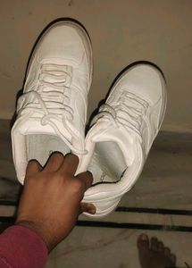 White Casual Sneakers