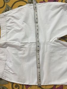 Elegant White Embroidered Kurta Set