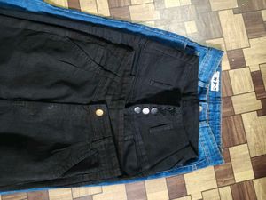 combo of high rise jeans