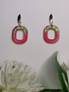 5 Colour Is Available.. Resin Earrings..