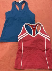 Set Of Two T Back Sports Wear