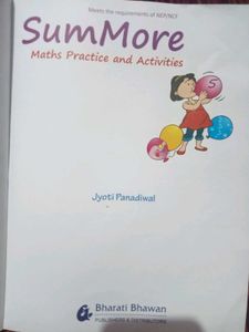 Sum More Maths Practice Book Of Class 5