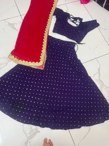 Purple Lehenga