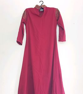 Red Party Wear Kurti