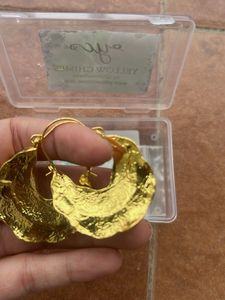 Gold Statement Earrings