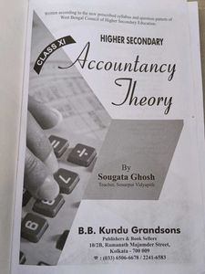 Accountancy Theory(H.S)