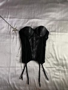 Black Lace Bustier