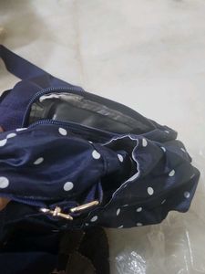 Baby Kingdom Polka Dot Diaper Bag