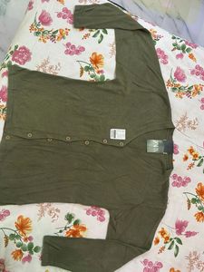 Zara Olive Green Cardigan