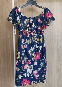 Brand New Shein Dress.. Ruffled off Should Dress