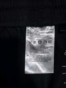 Adidas Black Track Pants - Size Medium