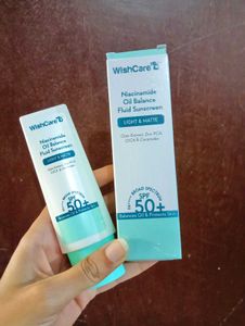Wishcare Oil Balance Sunscreen ☀️ The Most Viral